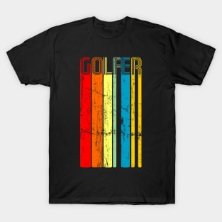 golfer retro design T-Shirt